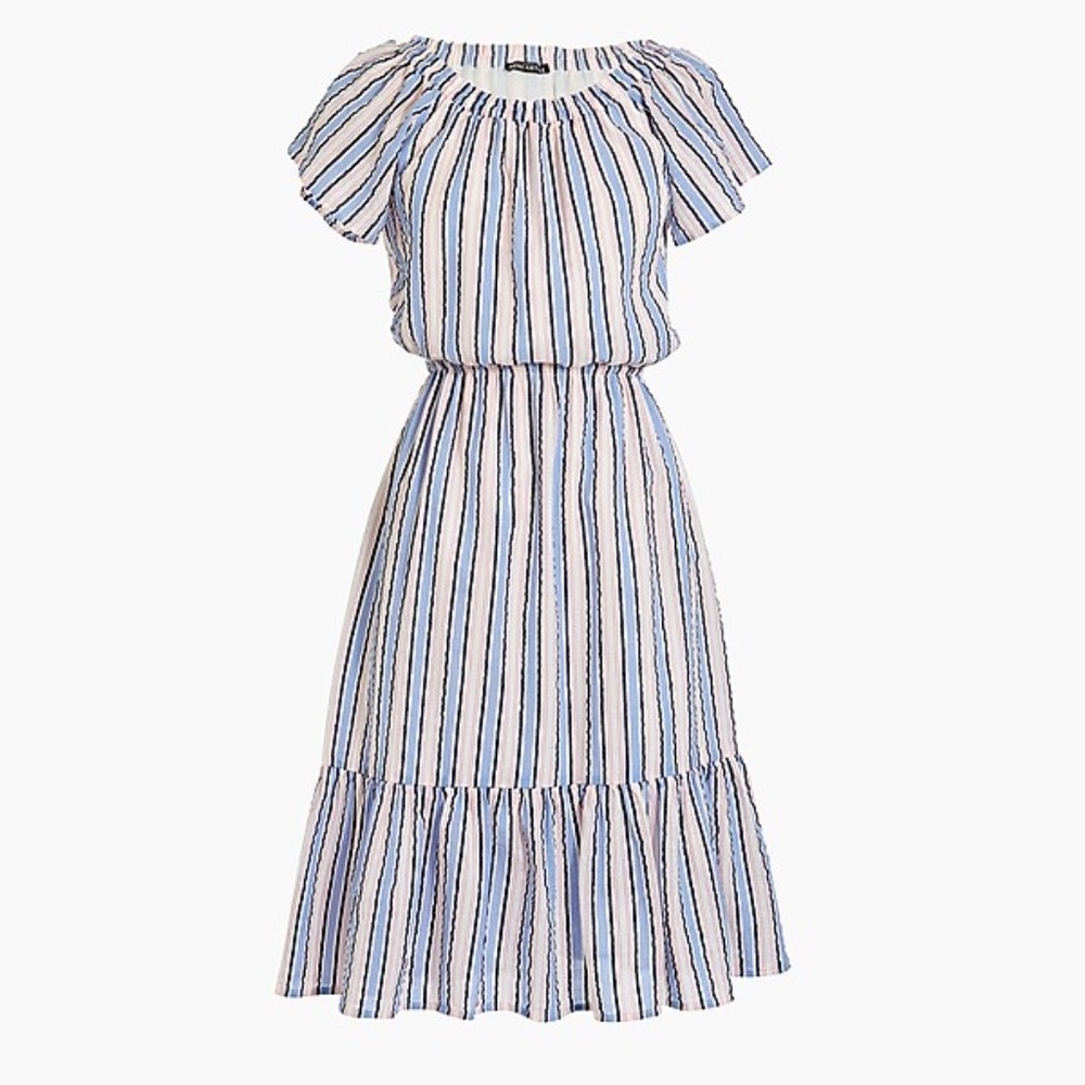 NWT J. Crew mercantile fit and flare dress